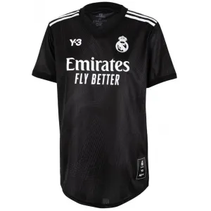 Camisa Feminina Real Madrid 2021 2022 Y-3 oficial Preta